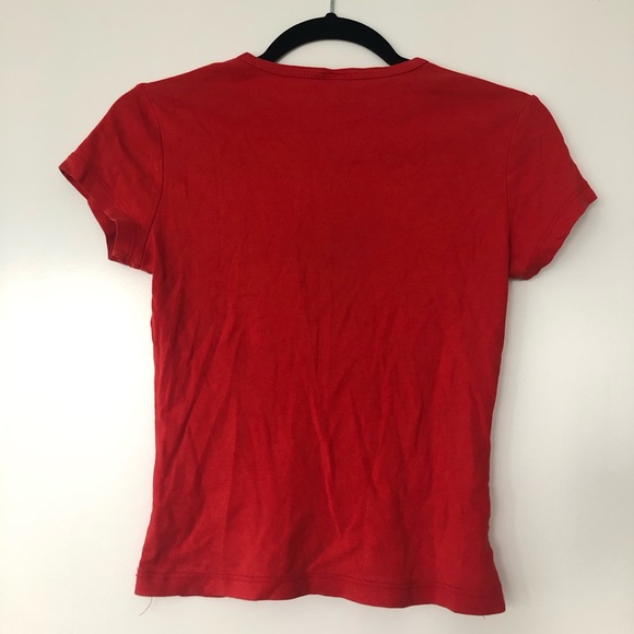 90s Red ‘Angel’ Baby Tee - Picture 4 of 6